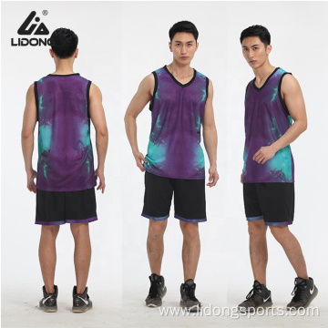 Cheap Basketball Jersey Printing Sublimation Basketball Wear